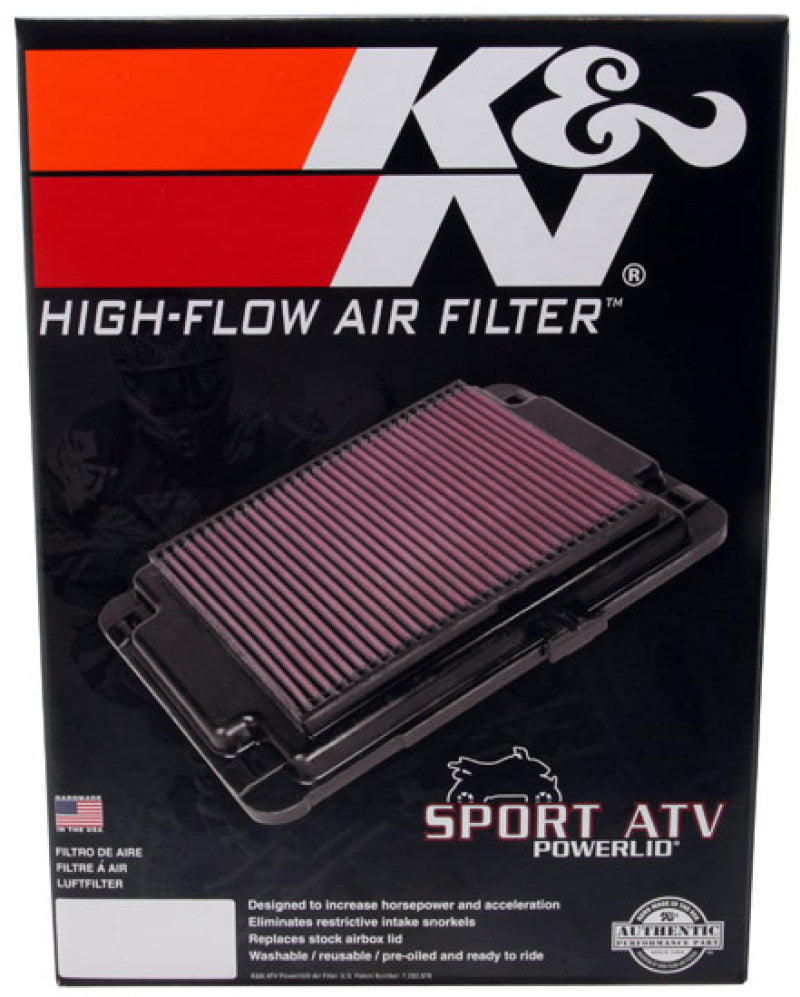 K&N 03-06 Kawasaki KFX400 / 03-08 Suzuki LTZ400 / 04-08 Artic Cat DVX400 Powerlid