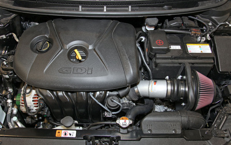 K&N 2014 KIA FORTE / FORTE KOUP 2.0L Silver Typhoon Short Ram Intake