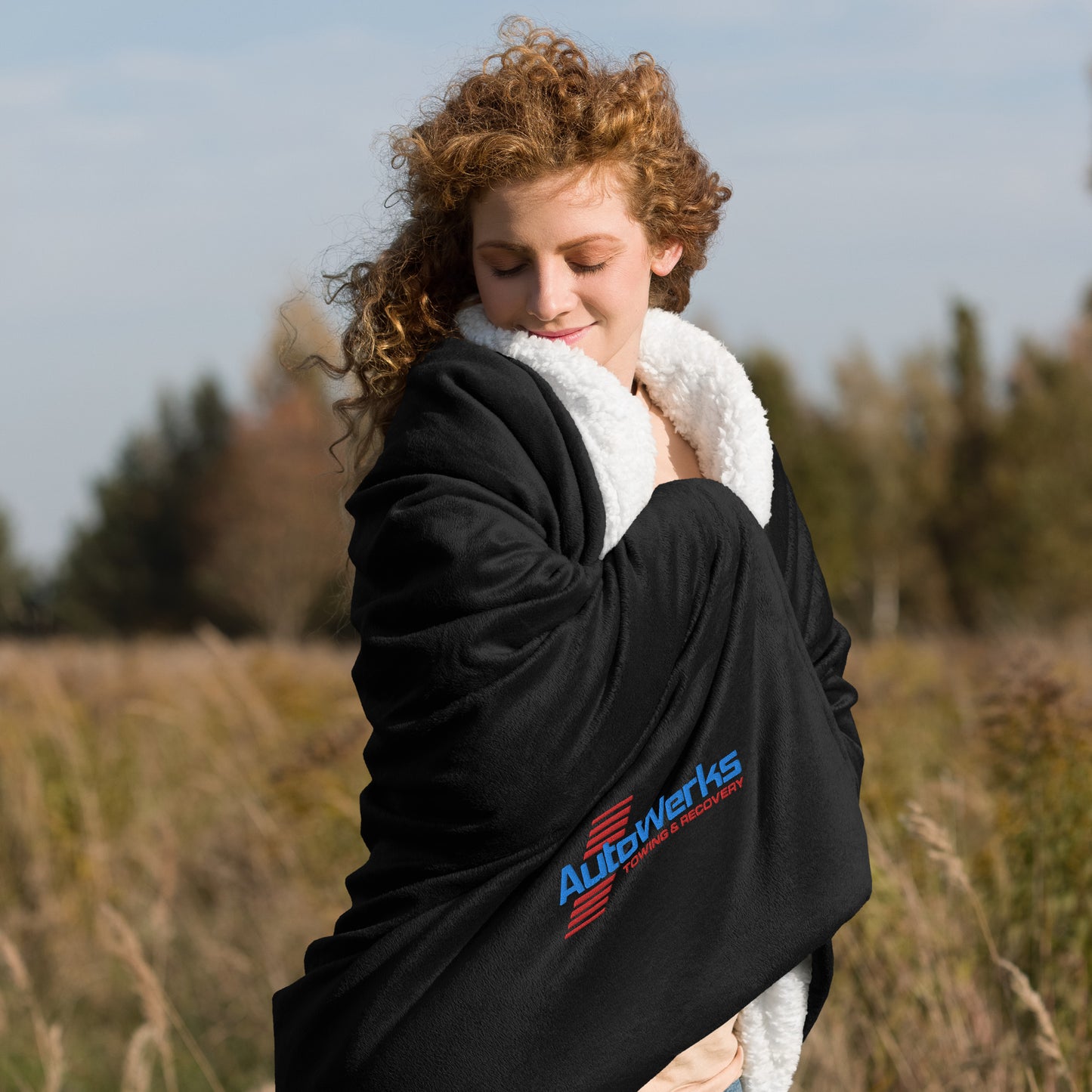 SPEEDhaus Premium sherpa blanket