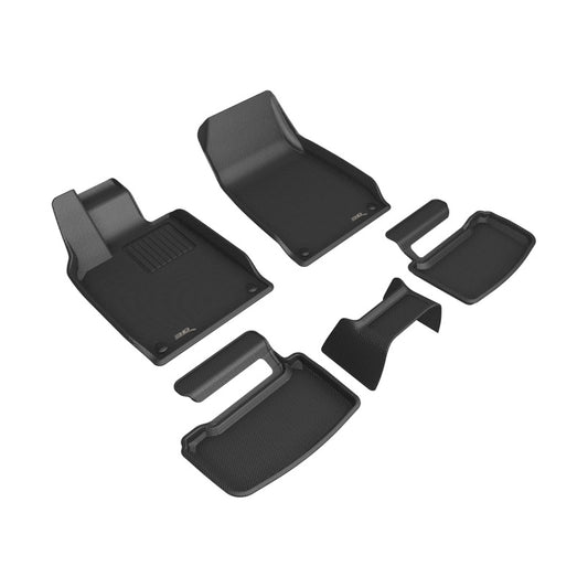 3D MAXpider 22-24 AUDI E-TRON GT Kagu Floorliner Set - Black