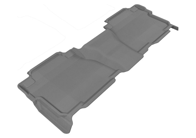 3D MAXpider 2007-2013 Toyota Tundra Crewmax Kagu 2nd Row Floormats - Gray