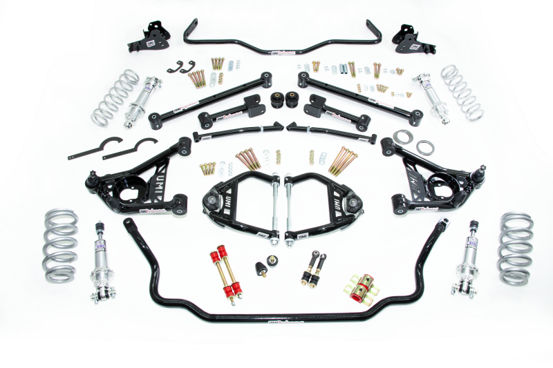 UMI Performance 68-72 Buick Skylark Coilover Adjustable Spring Lowering Kit