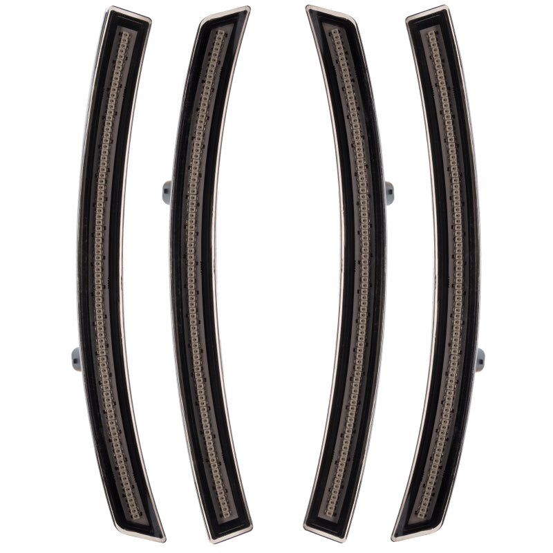 Oracle Chevrolet Corvette C7 Concept Sidemarker Set - Tinted - Blade Silver Metallic (GAN)