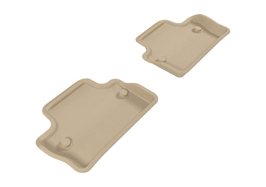 3D MAXpider 2011-2018 Volvo S60/V60 Kagu 2nd Row Floormats - Tan