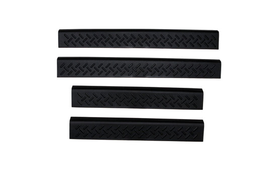 AVS 04-08 Ford F-150 Standard Cab Stepshields Door Sills 4pc - Black