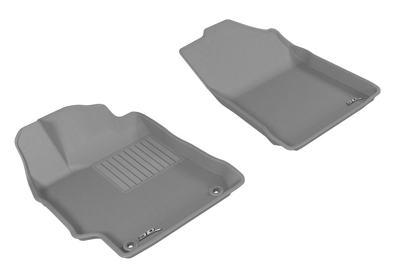 3D MAXpider 2015-2017 Toyota Camry Kagu 1st Row Floormat - Gray