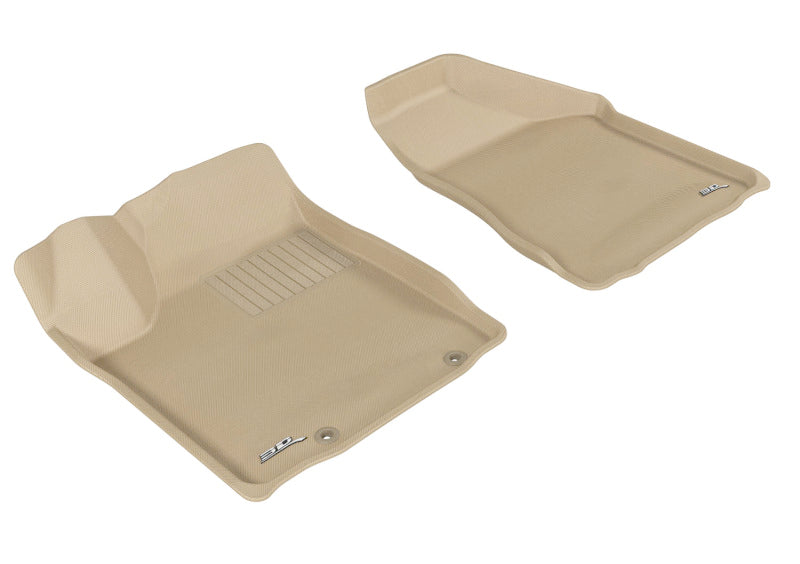 3D MAXpider 2003-2007 Nissan Murano Kagu 1st Row Floormat - Tan