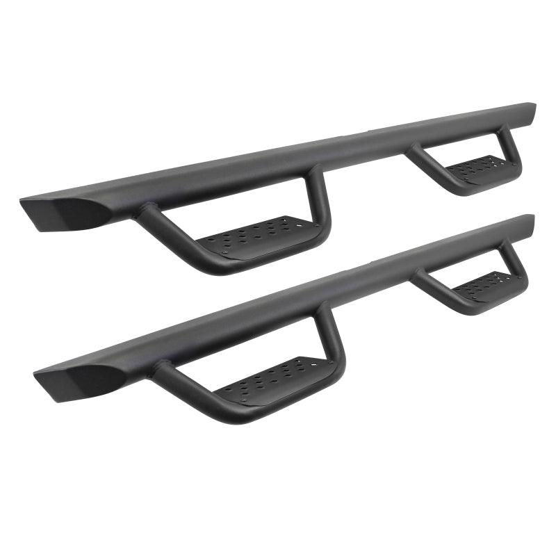 Go Rhino 20-20 Jeep Gladiator JT Dominator Extreme D2 SideSteps - Cab Length - Tex Blk
