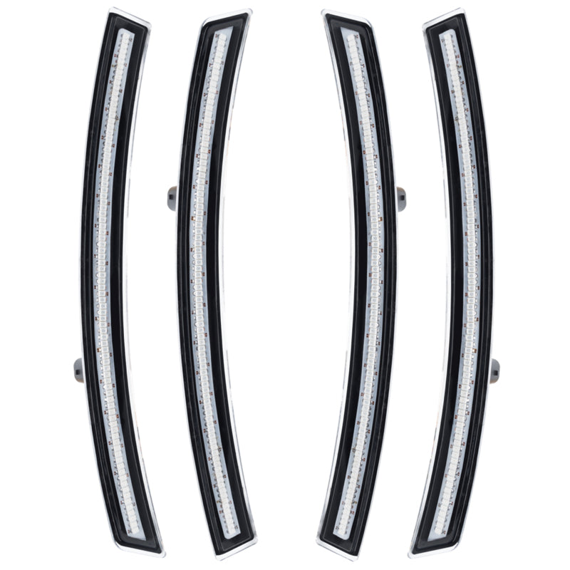 Oracle Chevrolet Corvette C7 Concept Sidemarker Set - Clear - Crystal Red Tintcoat (GBE)