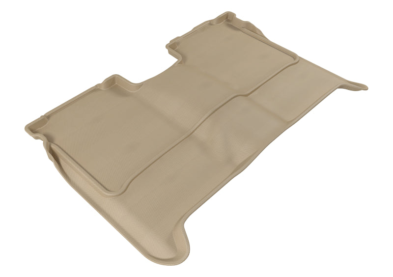 3D MAXpider 2004-2015 Nissan Titan Crew Cab Kagu 2nd Row Floormats - Tan