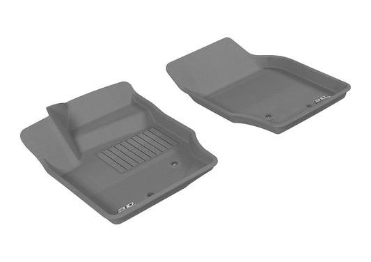 3D MAXpider 2003-2014 Volvo XC90 Kagu 1st Row Floormat - Gray