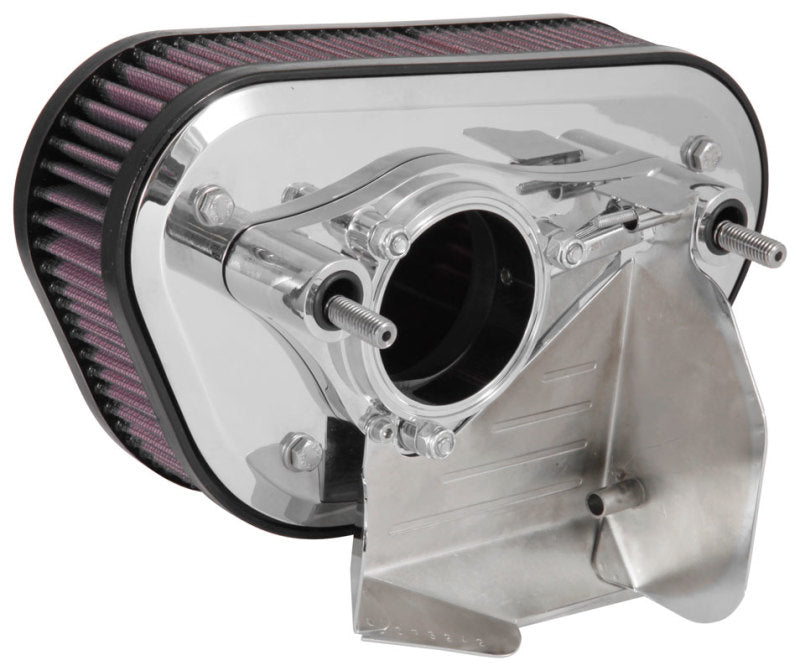 K&N Street Metal Intake System - Big 8 Chrome Intake System-Harley Davidson