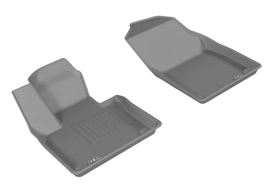 3D MAXpider 2015-2019 Volvo XC90 Kagu 1st Row Floormat - Gray
