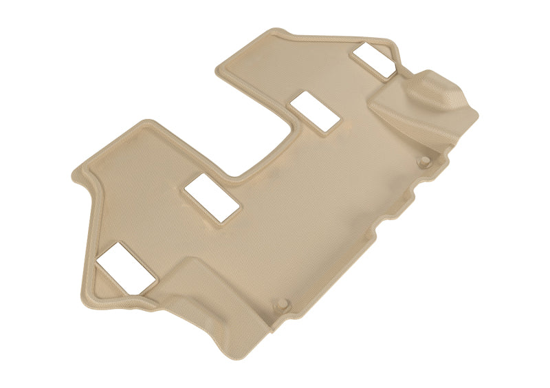 3D MAXpider 2017-2020 Nissan Armada Kagu 3rd Row Floormats - Tan