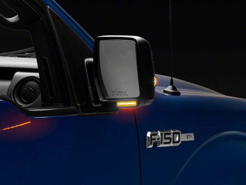 Raxiom 04-14 Ford F-150 Axial Series LED Mirror Mounted Turn Signals- Clear