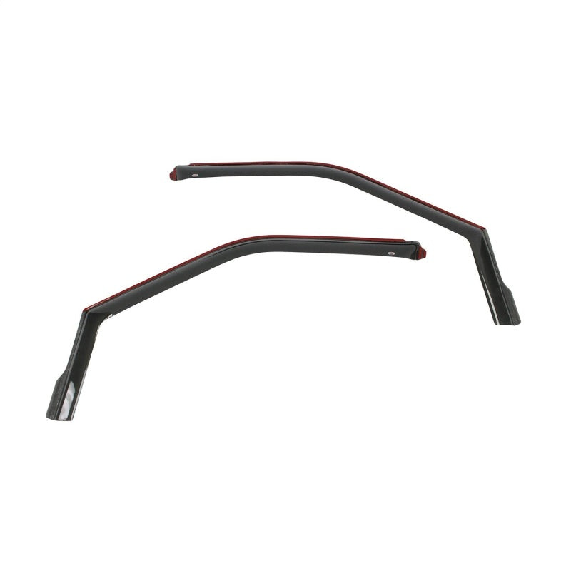Westin 2005-2015 Toyota Tacoma (Access/Extended Cab) Wade In-Channel Wind Deflector 2pc - Smoke
