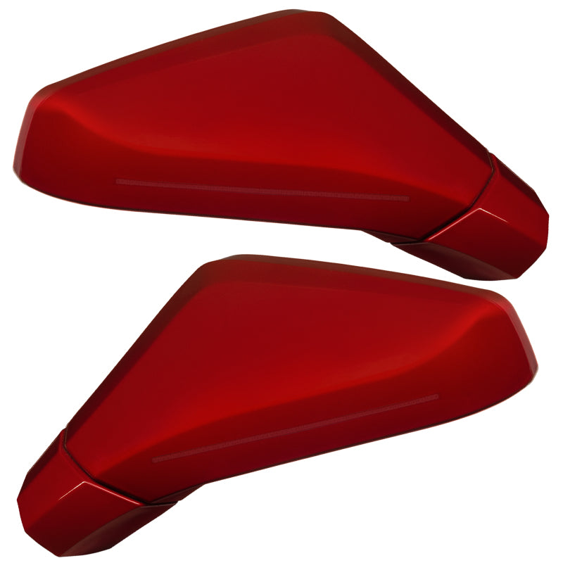 Oracle 05-13 Chevy Corvette C6 XM Concept Side Mirrors - Ghosted - Torch Red (GKZ)