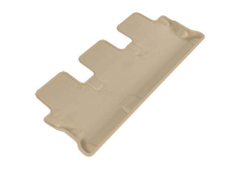 3D MAXpider 2014-2019 Toyota Highlander Kagu 3rd Row Floormats - Tan