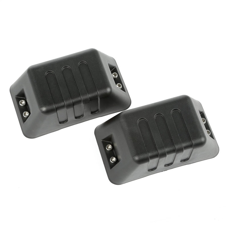 Rugged Ridge XHD Bumper Tow Point Covers 07-18 Jeep Wrangler JK