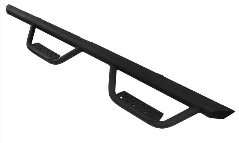 Go Rhino 18-20 Jeep Wrangler JLU Dominator Extreme D2 SideSteps - Cab Length - Tex Blk