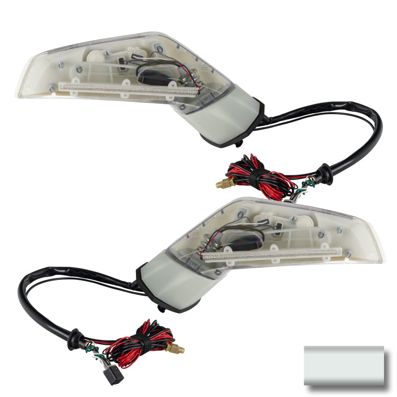 Oracle 05-13 Chevy Corvette C6 XM Concept Side Mirrors - Ghosted - Sky Gray Metallic (83U)