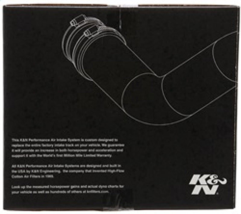 K&N 03-07 Ford Focus L4-2.3L Red Typhoon Short Ram Intake