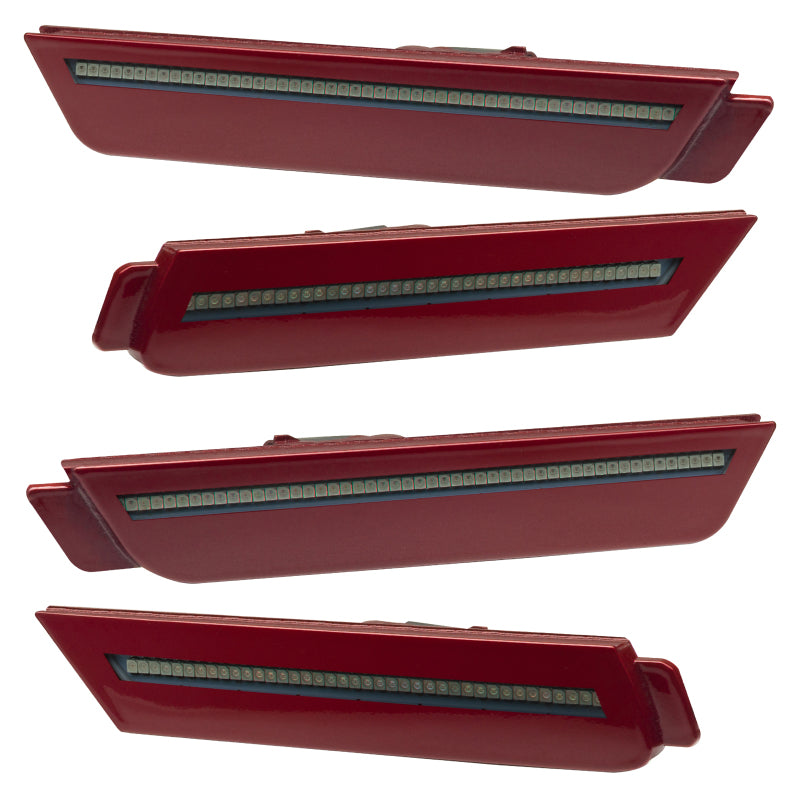 Oracle 10-15 Chevrolet Camaro Concept Sidemarker Set - Tinted - Red Jewel Tint Coat (GAQ)
