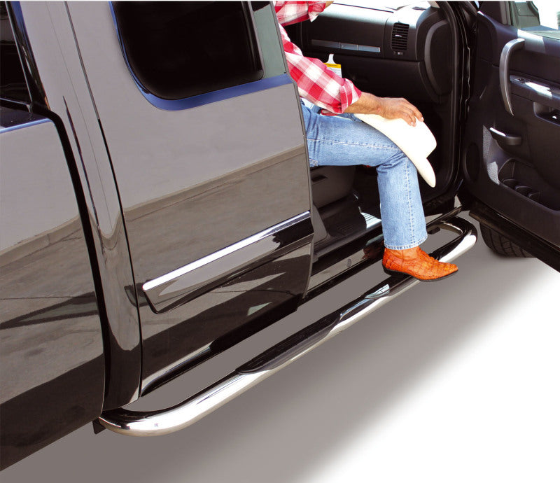 Go Rhino 15-20 Chevrolet Colorado 4000 Series SideSteps - Cab Length - Chrome
