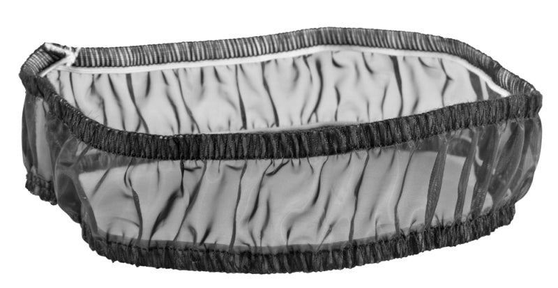 K&N Air Filter Wrap Black Oval for Harley Davidson 91-97 Sportster/Glide/Softail/Fat Boy/Low Rider