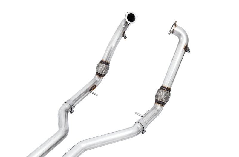 AWE Tuning Audi B9 S5 Sportback Track Edition Exhaust - Non-Resonated (Silver 90mm Tips)