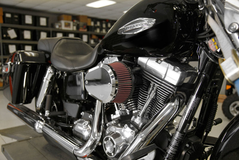 K&N Street Metal Intake System - Flare Lg Capacity Intake System-Harley Davidson