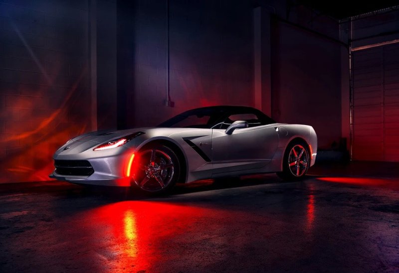 Oracle Chevrolet Corvette C7 Concept Sidemarker Set - Tinted - Laguna Blue Tintcoat (G7H)