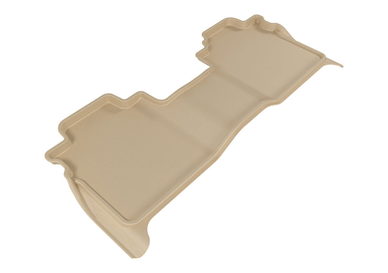 3D MAXpider 2016-2019 Nissan Titan Crew Cab Kagu 2nd Row Floormats - Tan