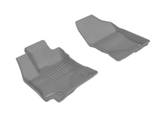 3D MAXpider 2014-2019 Toyota Corolla Kagu 1st Row Floormat - Gray
