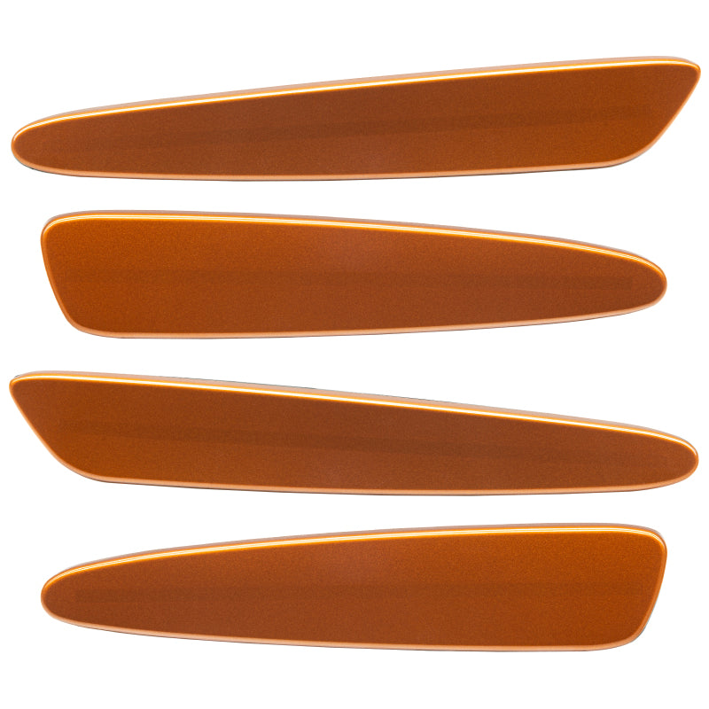 Oracle 05-13 Chevrolet Corvette C6 Concept Sidemarker Set - Ghosted - Atomic Orange (418P)