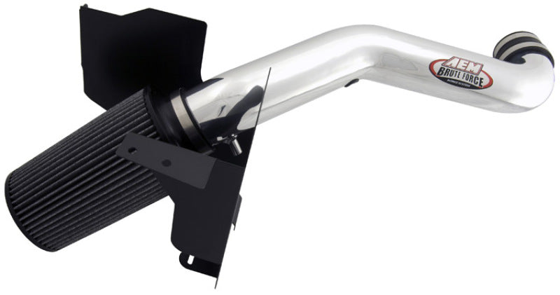 AEM 06 Jeep Commander 4.7L V8 Polished Brute Force Air Intake