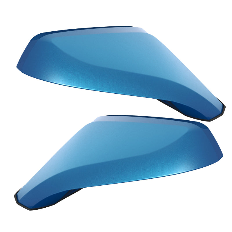 Oracle 10-15 Chevy Camaro Concept Side Mirrors - Ghosted - Aqua Blue Metallic (GBD)