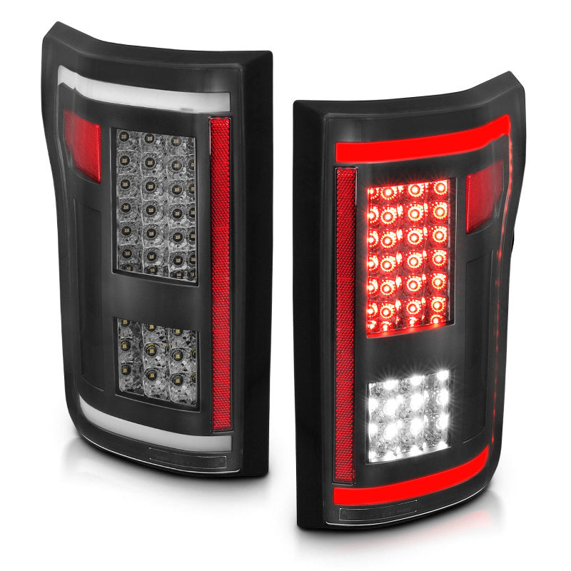 ANZO 2015-2017 Ford F-150 LED Taillights Smoke