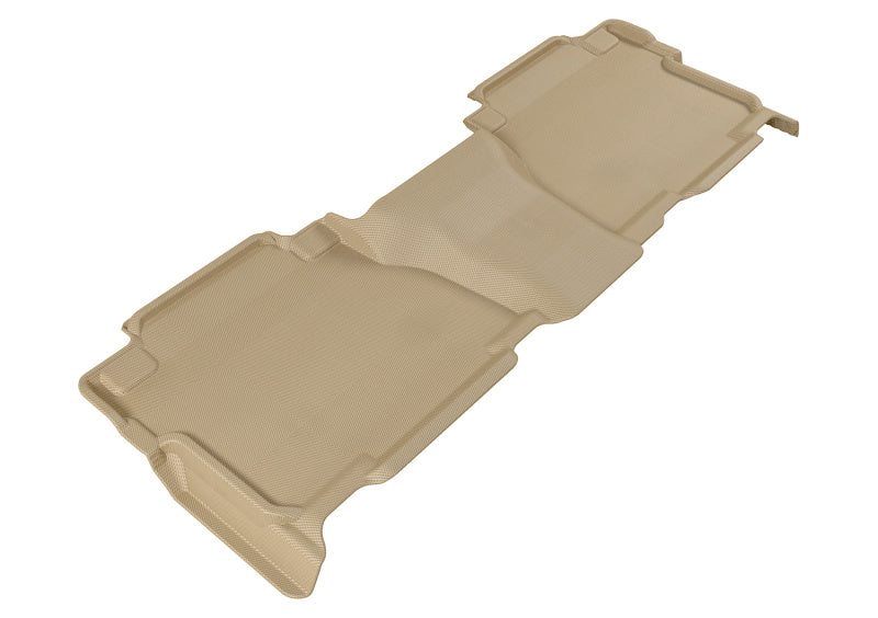 3D MAXpider 2007-2013 Toyota Tundra Crewmax Kagu 2nd Row Floormats - Tan