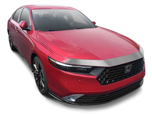 AVS 2023 Honda Accord Aeroskin Low Profile Acrylic Hood Shield - Chrome