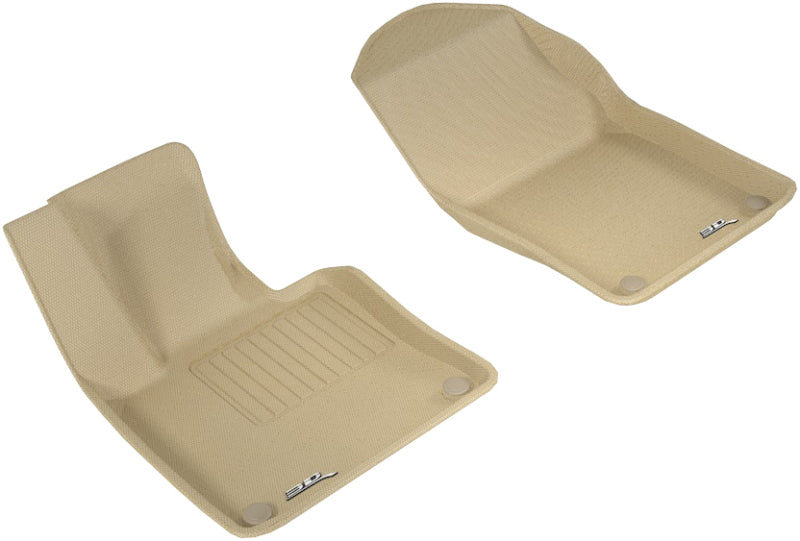 3D MAXpider 2017-2019 Volvo S90/V90 Kagu 1st Row Floormat - Tan