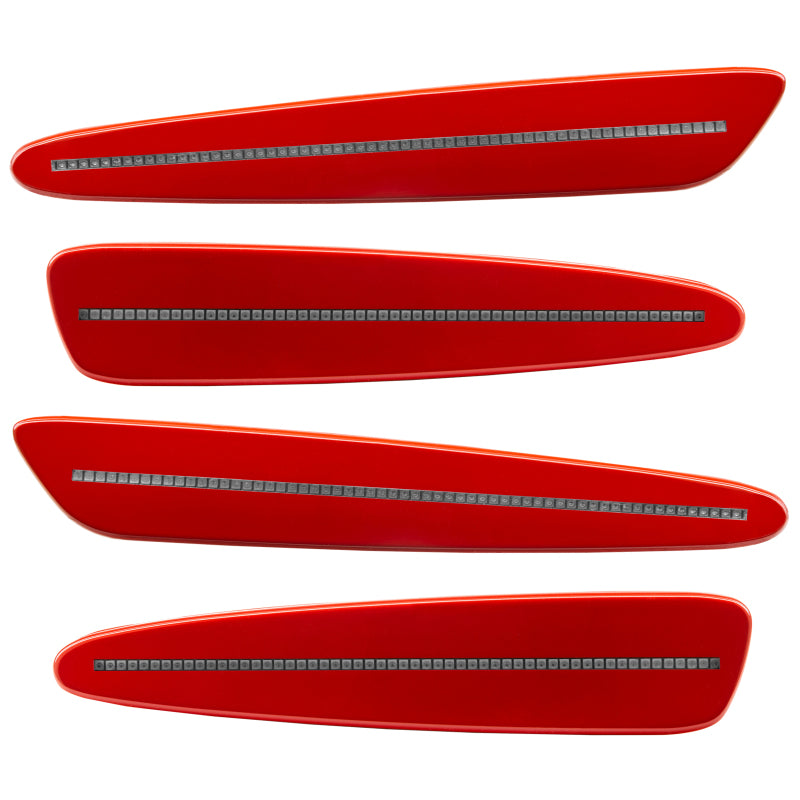 Oracle 05-13 Chevrolet Corvette C6 Concept Sidemarker Set - Clear - Victory Red (GCN)