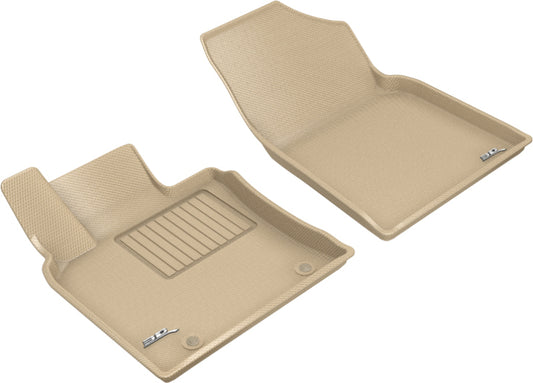 3D MAXpider 2019-2020 Toyota Avalon Kagu 1st Row Floormat - Tan