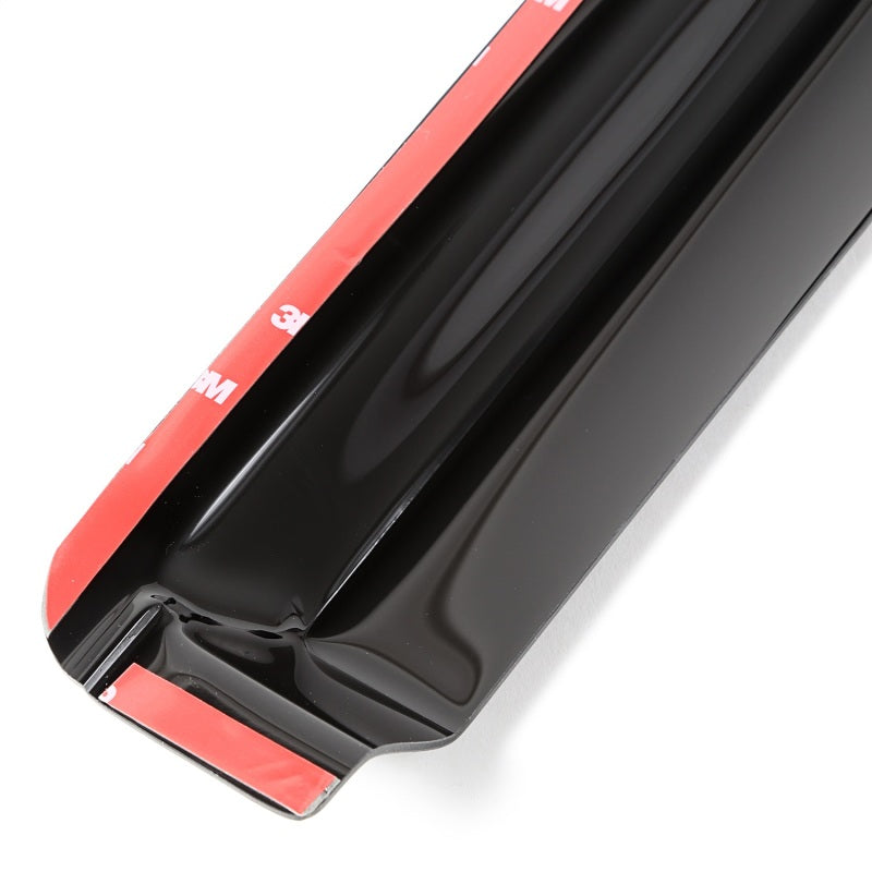 Rugged Ridge Rear Window Visors Black 09-14 Ford F150 Crew