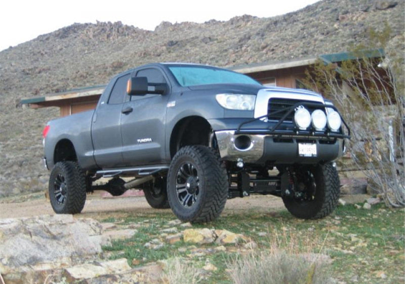 N-Fab Pre-Runner Light Bar 07-13 Toyota Tundra - Tex. Black