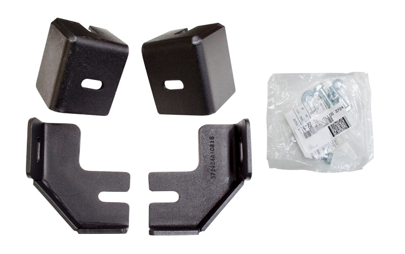 Go Rhino 07-18 Jeep Wrangler JK 4000 Series SideSteps - Cab Length - Tex Black