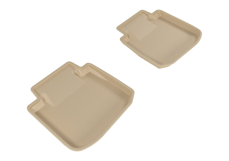 3D MAXpider 2015-2019 Subaru Legacy/Outback Kagu 2nd Row Floormats - Tan