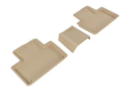 3D MAXpider 2015-2019 Volvo XC90 Kagu 2nd Row Floormats - Tan