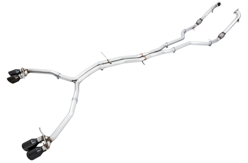 AWE Tuning Audi B9 S5 Coupe 3.0T Track Edition Exhaust - Diamond Black Tips (90mm)