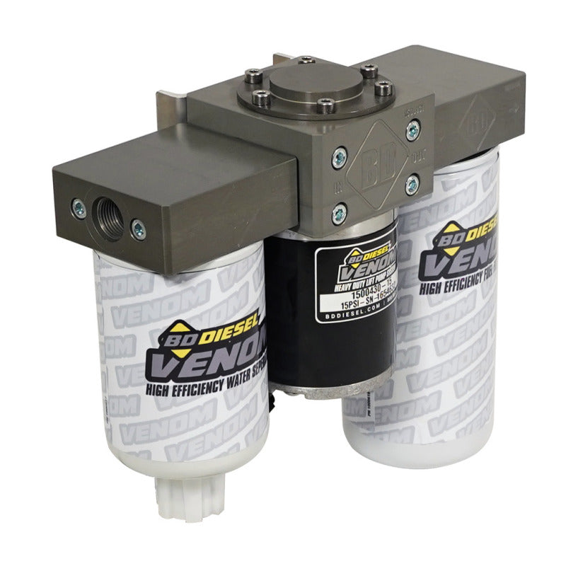 BD Diesel 05-12 Dodge Cummins 5.9L/6.7L Venom Fuel Lift Pump w/ Filter & Separator